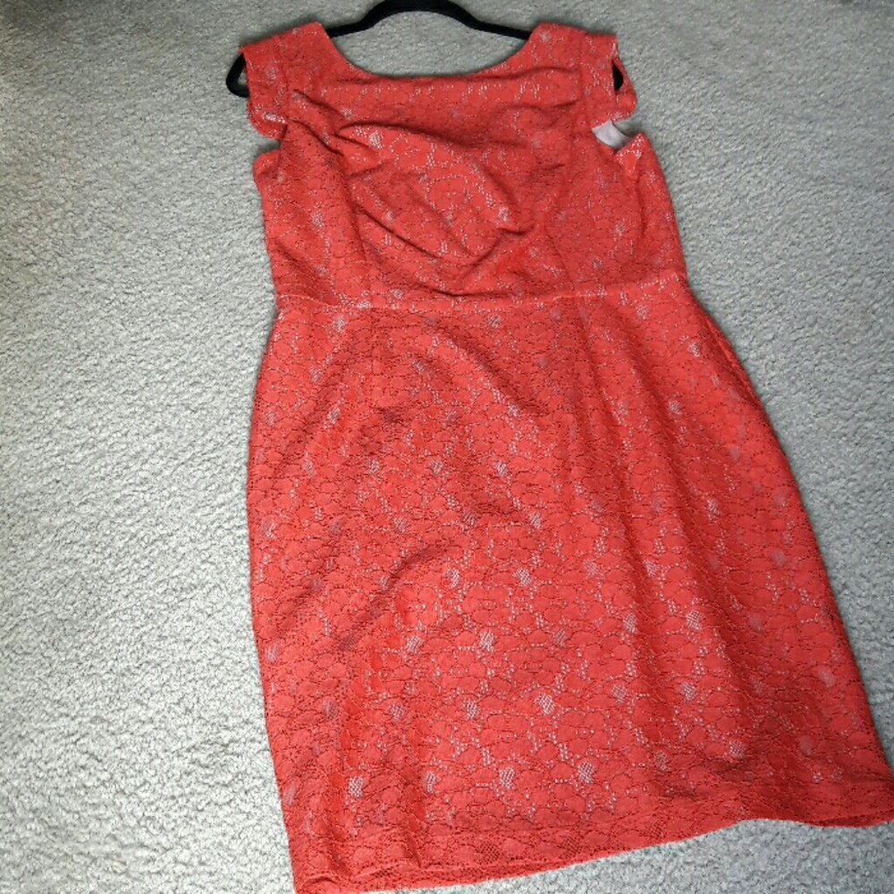 Lace dress.